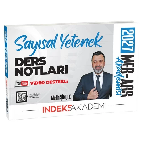 İndeks Akademi 2027 MEB-AGS Akademisi Sayısal Yetenek Video Ders Notları