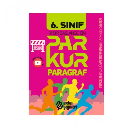 Metin Yayınları 6. Sınıf Parkur Paragraf Soru Çözme Kitabı
