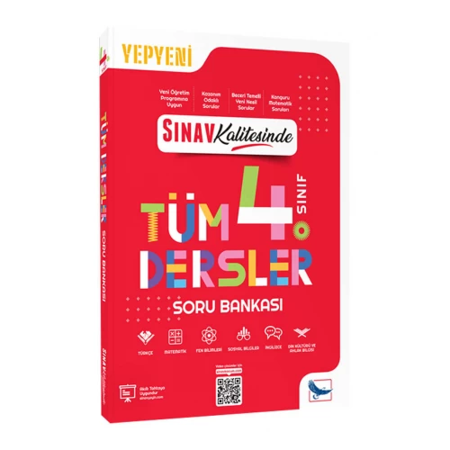 Sınav Yayınları Sınav Kalitesinde 4. Sınıf Tüm Dersler Soru Bankası Sınav Yayınları Sınav Kalitesinde 4. Sınıf Tüm Dersler Soru Bankası