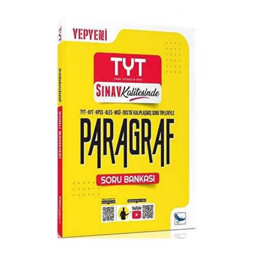 Sınav Yayınları TYT AYT KPSS ALES DGS MSÜ Paragraf Soru Bankası Sınav Yayınları TYT AYT KPSS ALES DGS MSÜ Paragraf Soru Bankası