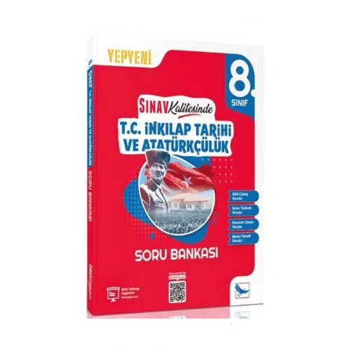 Sınav Yayınları Sınav Kalitesinde 8. Sınıf LGS T.C. İnkılap Tarihi ve Atatürkçülük Soru Bankası Sınav Yayınları Sınav Kalitesinde 8. Sınıf LGS T.C. İnkılap Tarihi ve Atatürkçülük Soru Bankası