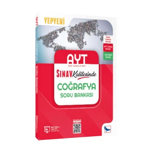 Sınav Yayınları AYT Coğrafya Sınav Kalitesinde Soru Bankası