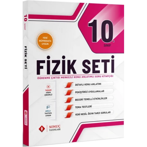 Sonuç Yayınları 10. Sınıf Fizik Modüler Set Sonuç Yayınları 10. Sınıf Fizik Modüler Set