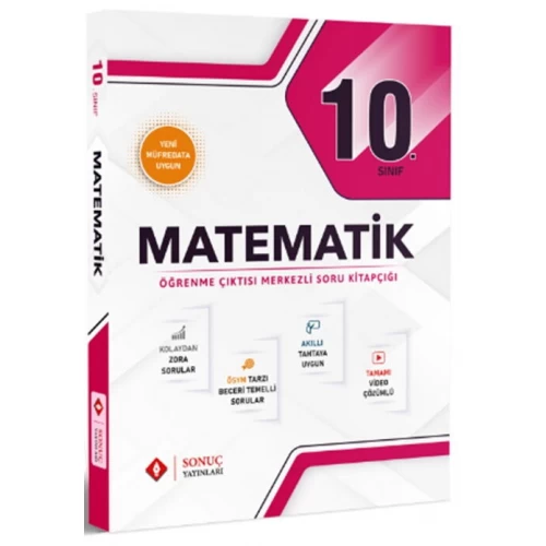 Sonuç Yayınları 10. Sınıf Matematik Soru Bankası Modüler Set