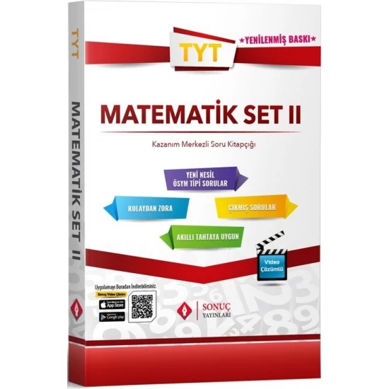 Sonuç Yayınları TYT Matematik Modüler Set 2 Kazanım Merkezli Soru Bankası