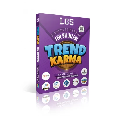 Trend Karma LGS Fen Bilimleri Denemeleri 7 Yayın 14 Deneme