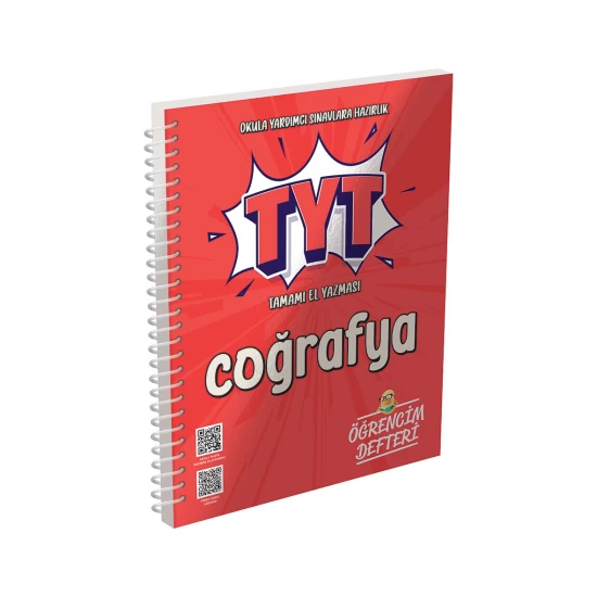 TYT Coğrafya Öğrencim Defteri Murat Yayınları