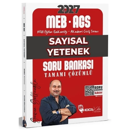 Hoca Kafası Yayınları 2027 MEB-AGS Sayısal Yetenek Çözümlü Soru Bankası