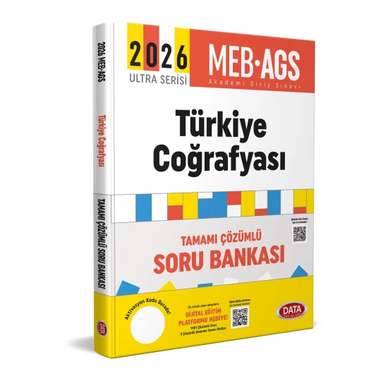 MEB AGS Ultra Serisi Türkiye Coğrafyası Soru Bankası Data Yayınları