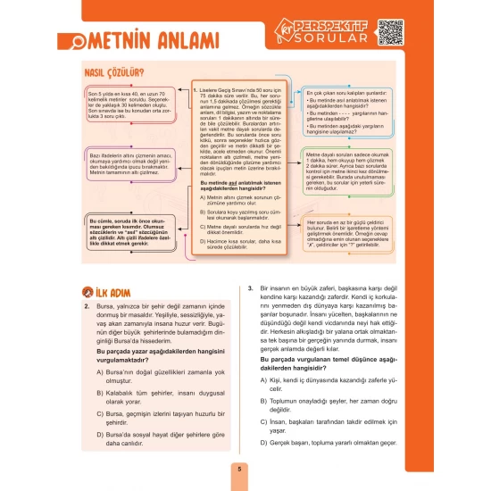LGS 4X Paragraf Soru Bankası KR Akademi Yayınları