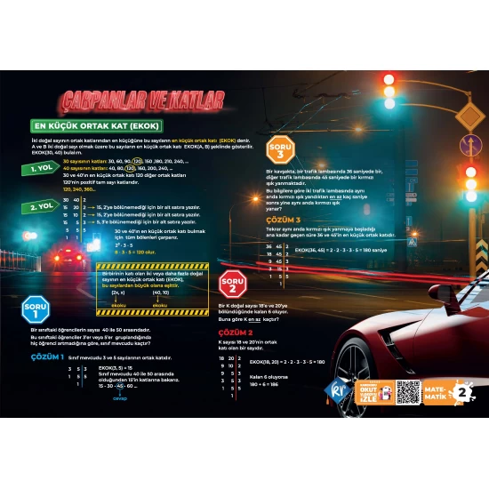 2026 LGS Poster Notlar Seti (5'li) KR Akademi Yayınları