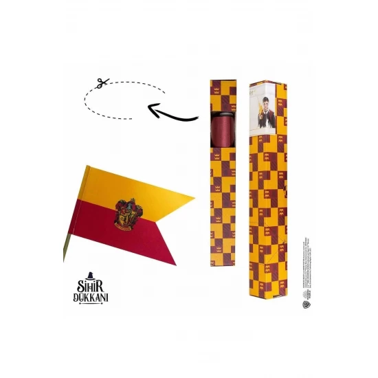 Gryffindor El Flaması Özel Kesim Gryffindor El Flaması Özel Kesim