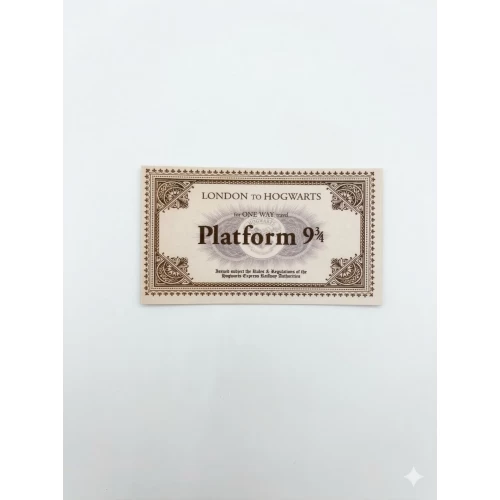 Harry Potter Bilet Harry Potter Bilet