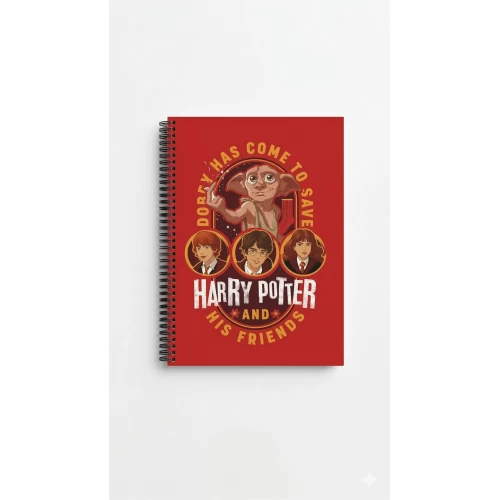 Harry Potter His Friends Defter Spiralli Harry Potter His Friends Defter Spiralli