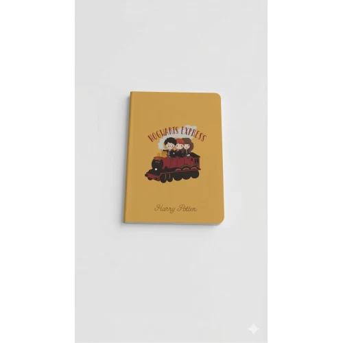 Harry Potter Hogwarts Express Sarı Defter Harry Potter Hogwarts Express Sarı Defter