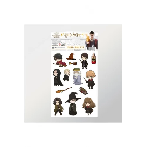 Harry Potter Karakterleri Lisanslı Manga Style Sticker Set Harry Potter Karakterleri Lisanslı Manga Style Sticker Set