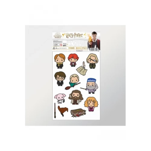 Harry Potter Karakterleri Manga Style Sticker Set Harry Potter Karakterleri Manga Style Sticker Set