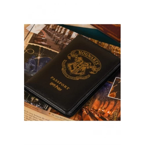 Hogwarts Pasaport Kılıfı Lisanslı Deri Hogwarts Pasaport Kılıfı Lisanslı Deri