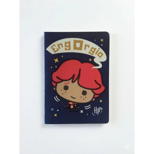 Ron Weasley Sert Kapak Defter