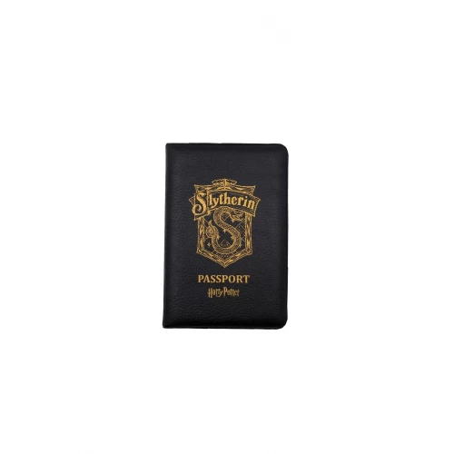 Slytherin Pasaport Kılıfı Lisanslı Deri