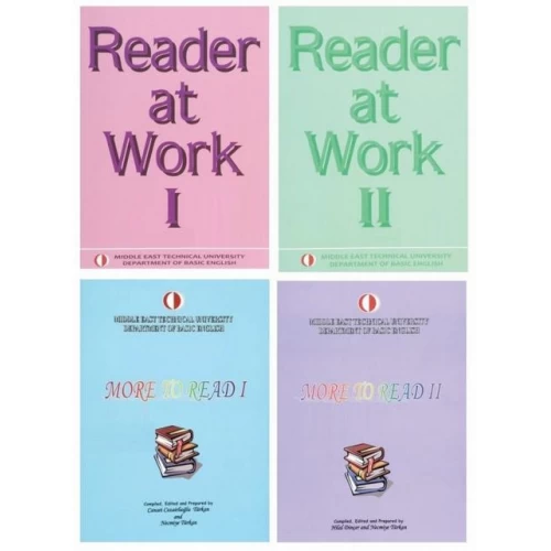 ODTÜ Reader at Work 1-2 + More To Read 1-2 Set 4 Kitap ODTÜ Yayıncılık ODTÜ Reader at Work 1-2 + More To Read 1-2 Set 4 Kitap ODTÜ Yayıncılık