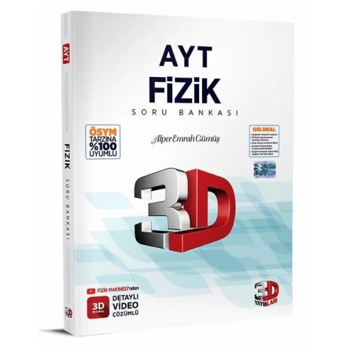 AYT Fizik Soru Bankası 3D Yayınları AYT Fizik Soru Bankası 3D Yayınları
