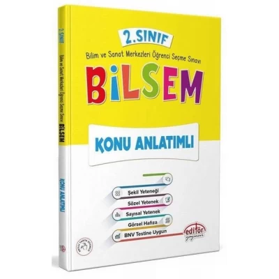 2. Sınıf Bilsem Konu Anlatımlı Editör Yayınları