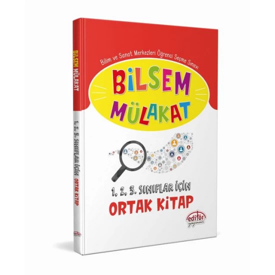 Bilsem Mülakat 1-2-3. Sınıf İçin Ortak Kitap Editör Yayınları
