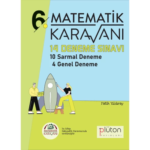 Matematik Karavanı 6. Sınıf 14 Deneme Sınavı Plüton Yayınları