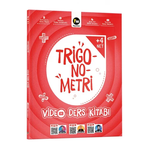 Trigonometri Video Ders Kitabı F10 Yayınları Trigonometri Video Ders Kitabı F10 Yayınları