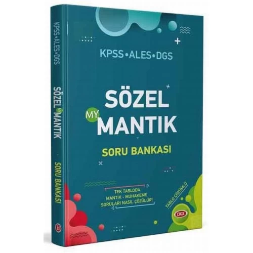 KPSS-ALES-DGS Sözel MY Mantık Soru Bankası Data Yayınları KPSS-ALES-DGS Sözel MY Mantık Soru Bankası Data Yayınları