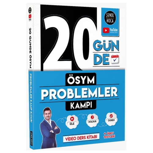 20 Günde ÖSYM Problemler Kampı Şenol Hoca	