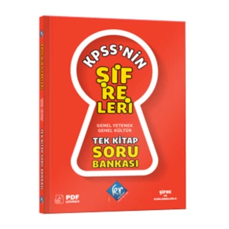 2026 KPSS'nin Şifreleri Genel Yetenek Genel Kültür Tek Kitap Soru Bankası KR Akademi Yayınları