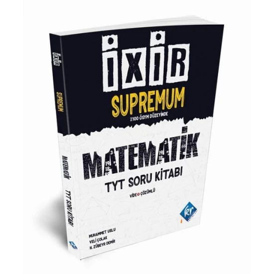 TYT İxir Supremum Matematik Soru Bankası KR Akademi Yayınları
