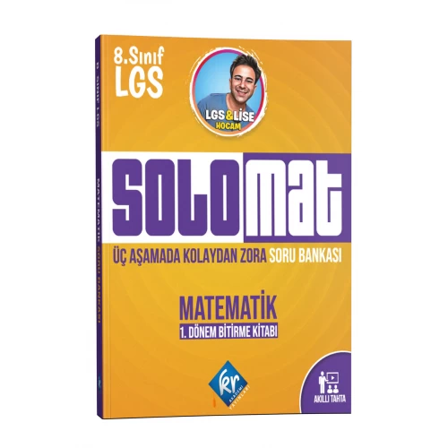 8. Sınıf LGS Solomat Matematik 1. Dönem Soru Bankası 8. Sınıf LGS Solomat Matematik 1. Dönem Soru Bankası