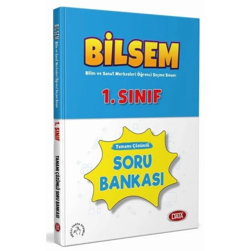 1. Sınıf Bilsem Tamamı Çözümlü Soru Bankası Data Yayınları