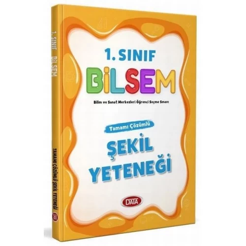 1. Sınıf Bilsem Tamamı Çözümlü Şekil Yeteneği Data Yayınları