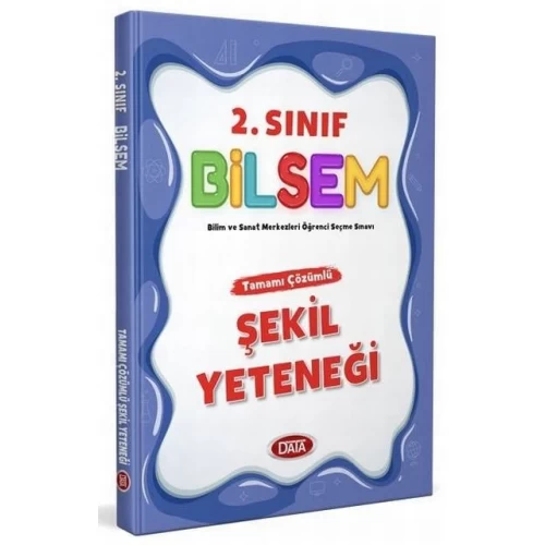 2. Sınıf Bilsem Tamamı Çözümlü Şekil Yeteneği Data Yayınları