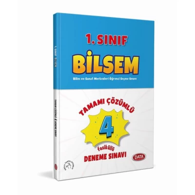 1. Sınıf Bilsem Fasiküllü Çözümlü 4 Deneme Data Yayınları