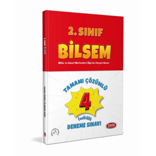 2. Sınıf Bilsem Fasiküllü Çözümlü 4 Deneme Data Yayınları