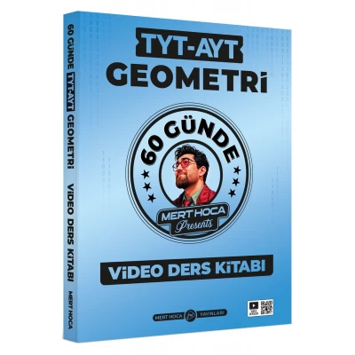 2026 60 Günde TYT-AYT Geometri Video Ders Kitabı Mert Hoca