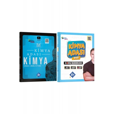 Kimya Adası TYT Kimya Video Ders Kitabı ve Soru Bankası Seti