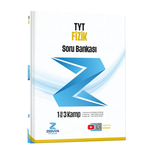 Zeduva Yayınları Fizikfinito TYT Fizik 1 Kitap 3 Kamp Soru Bankası