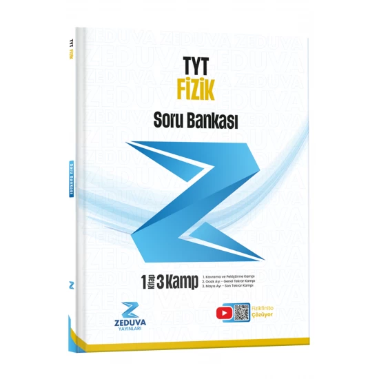 Zeduva Yayınları Fizikfinito TYT Fizik 1 Kitap 3 Kamp Soru Bankası