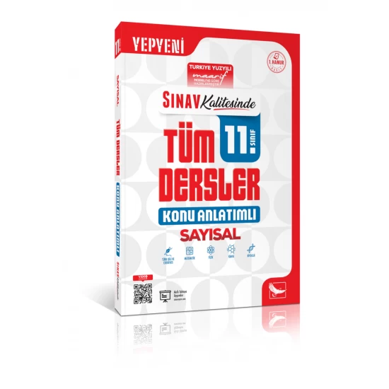 Sınav Yayınları 11. Sınıf Maarif Modeli Sayısal Tüm Dersler Konu Anlatımlı Sınav Yayınları 11. Sınıf Maarif Modeli Sayısal Tüm Dersler Konu Anlatımlı