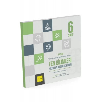 Kare Yayınları 6. Sınıf 1. Dönem Fen Bilimleri Yazılıya Hazırlık Kitabı
