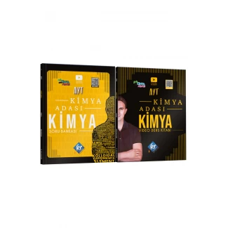 Kimya Adası AYT Kimya Soru Bankası ve Video Ders Kitabı Seti