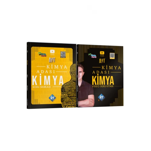 Kimya Adası AYT Kimya Soru Bankası ve Video Ders Kitabı Seti