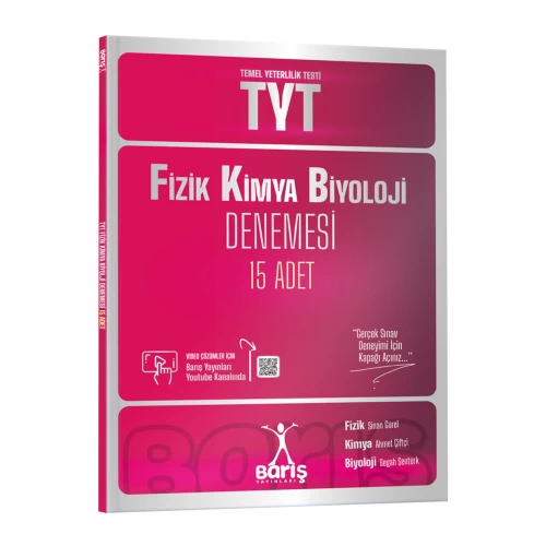 Barış Yayınları TYT Fizik Kimya Biyoloji FKB Denemesi 15 Adet