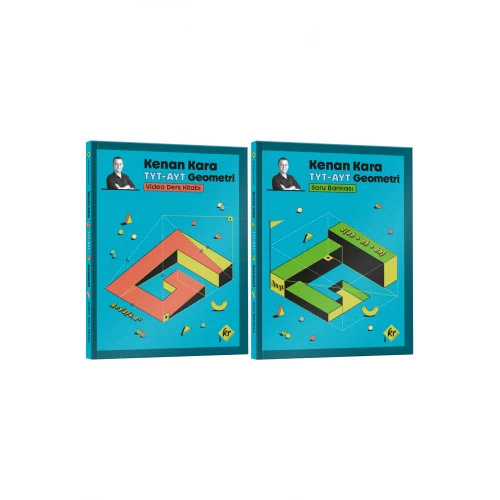 Kenan Kara İle TYT-AYT Geometri Video Ders Kitabı ve Soru Bankası Seti